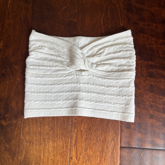aerie Tops - Aerie White Strapless Top